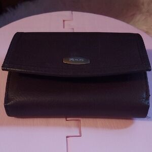 Rolfs Dark Leather Wallet